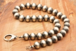 12mm Navajo Pearls Necklace